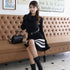 Bicolor rich dress